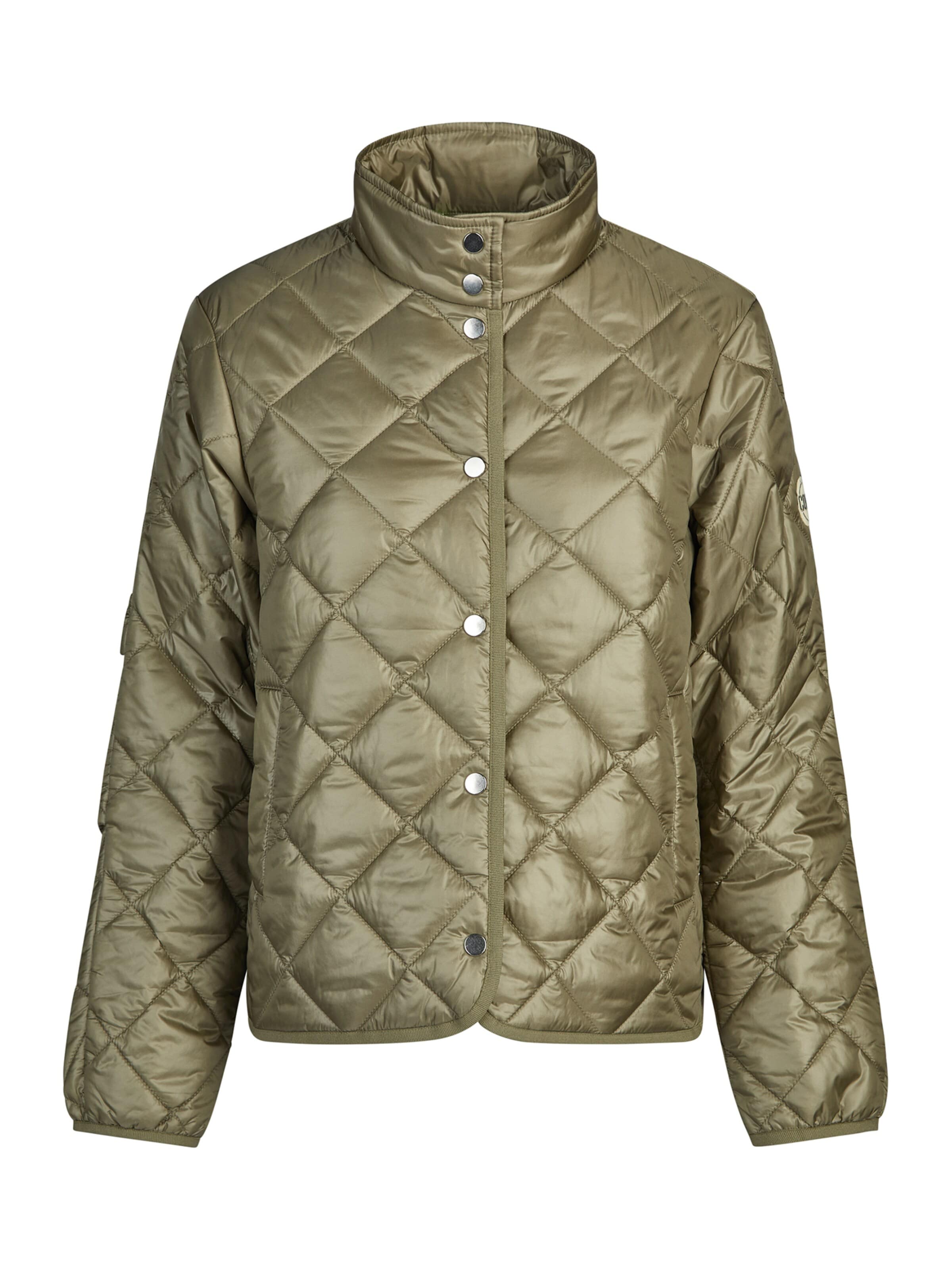 No. 1 Como Steppjacke  'Jacy' in Grün: Vorderseite
