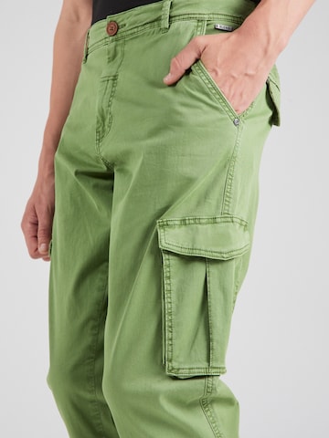 BLEND Regular Cargo Pants in Green