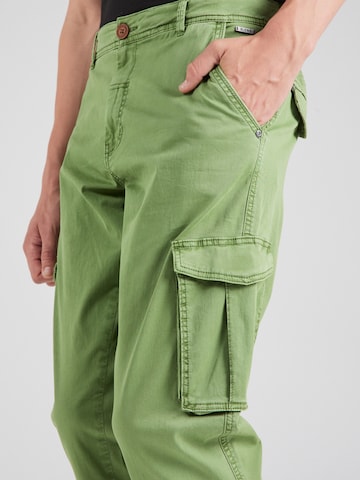 Regular Pantalon cargo BLEND en vert