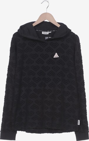Maloja Sweatshirt & Zip-Up Hoodie in XL in Black: front