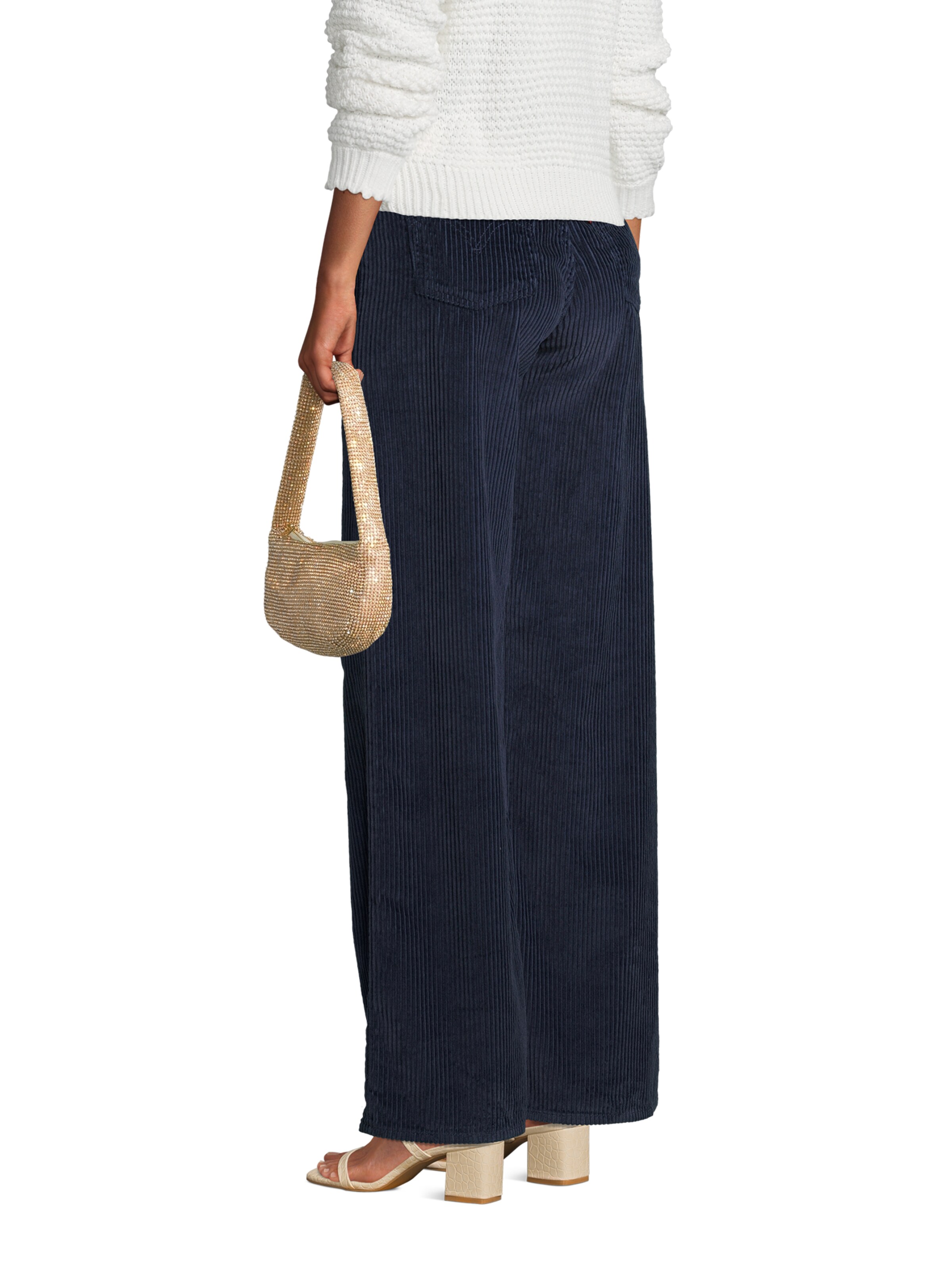 Geantă de umăr de la mascara pe auriu