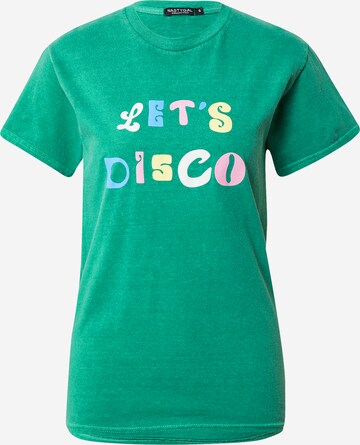 T-shirt Nasty Gal en vert : devant