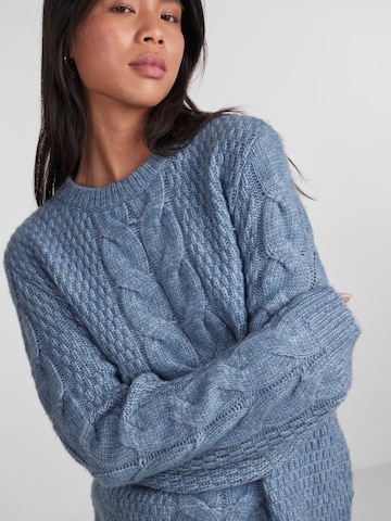 PIECES Sweater 'Nina' in Blue