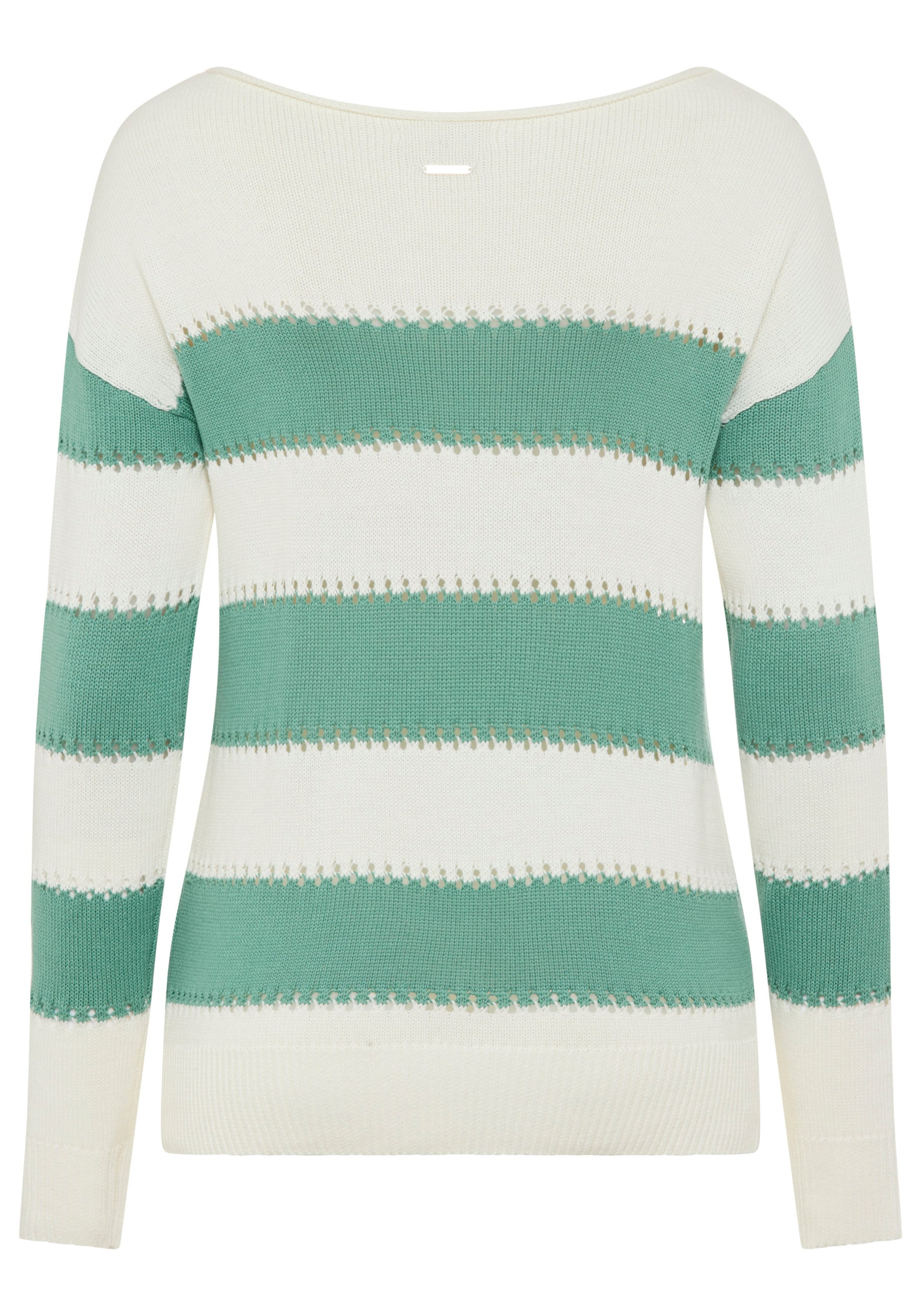 LAURA SCOTT Sweater in White: front