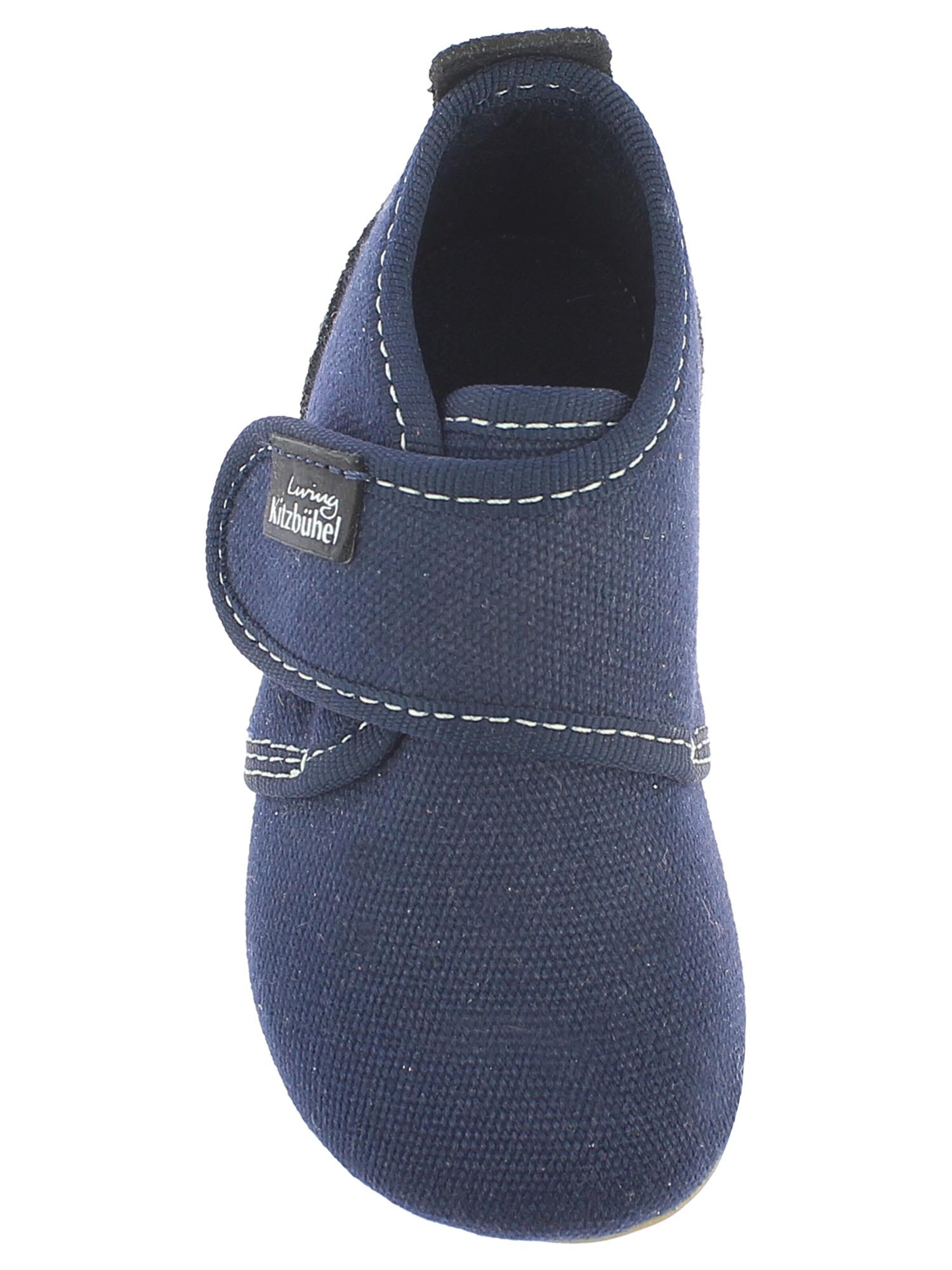 Living Kitzbühel Huisschoenen 'Cotton' in Blauw