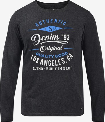 BLEND Longsleeve 'Dopper' in Grau: predná strana