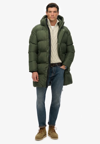 Superdry Winterjas in Groen