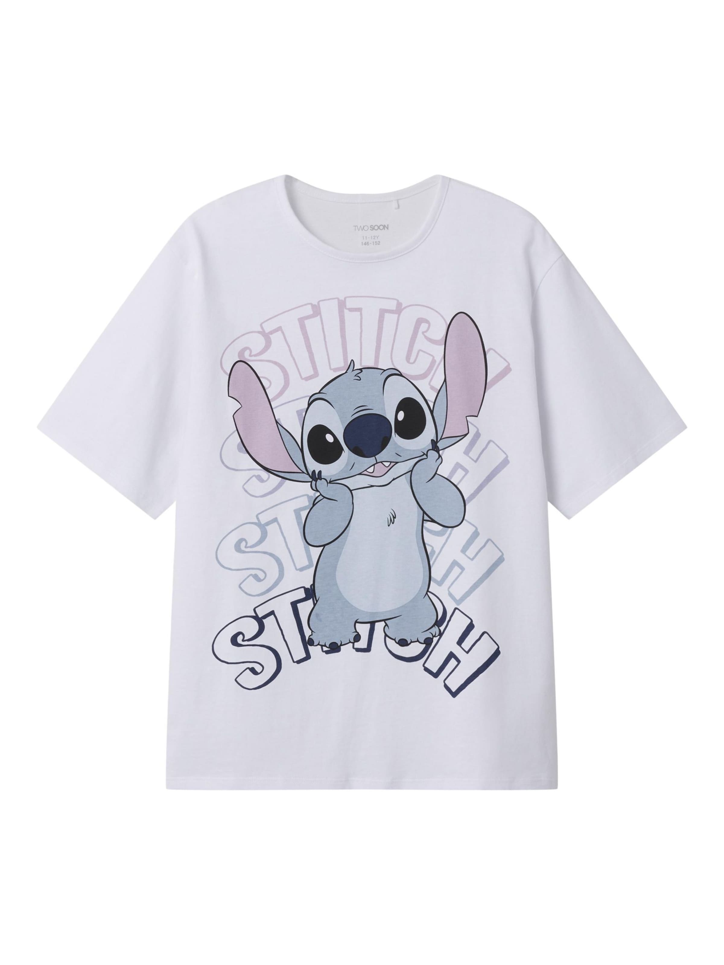 TWO SOON Тениска в бяло: отпред