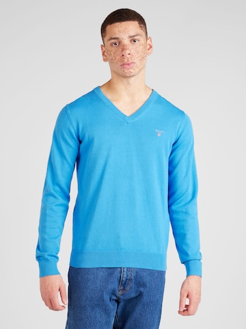 GANT Pullover 'CLASSIC' in Blau: predná strana