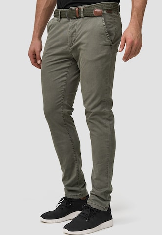 INDICODE JEANS Slim fit Chino Pants in Green