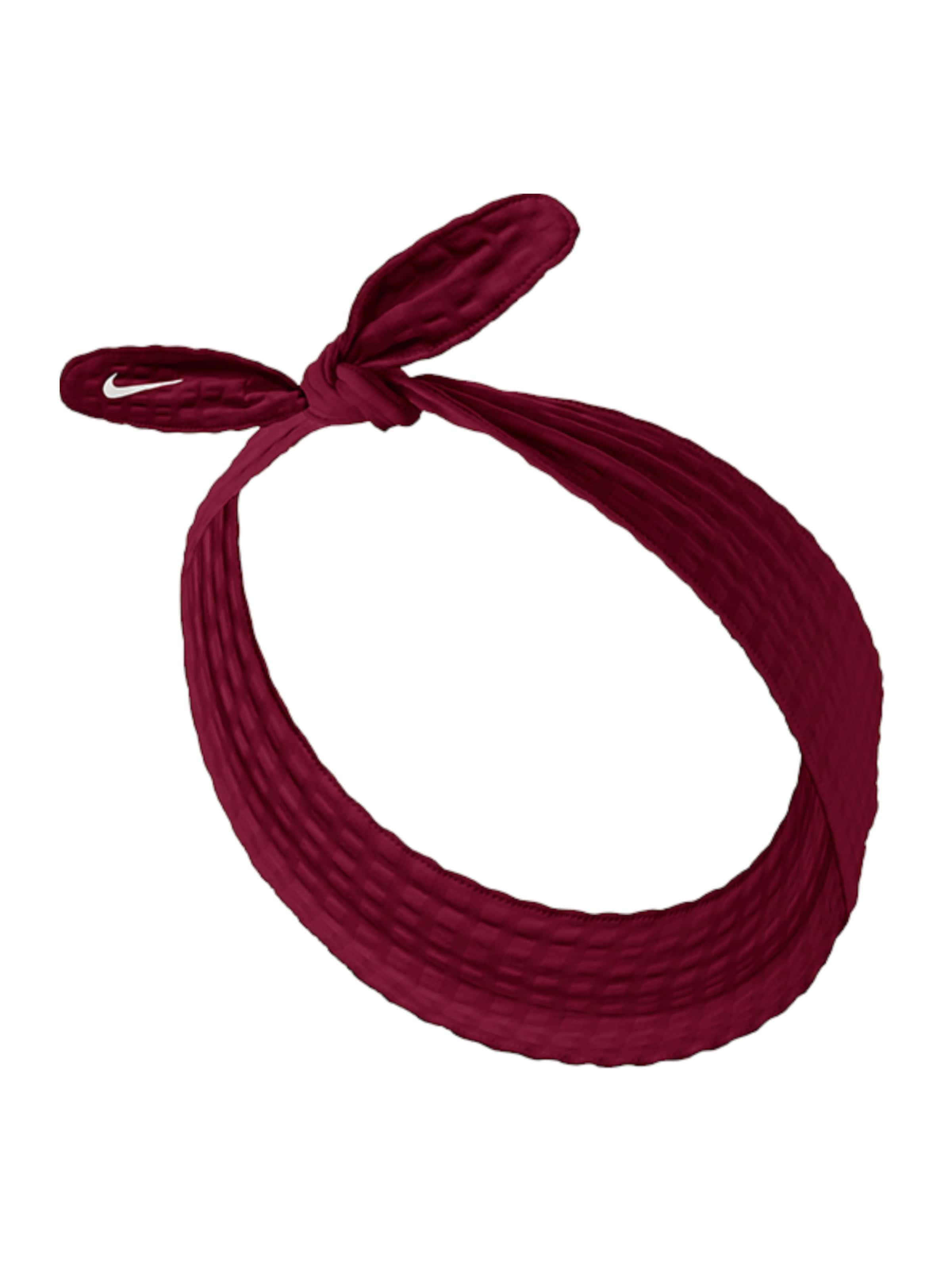 NIKE Haarband in Rot: Vorderseite
