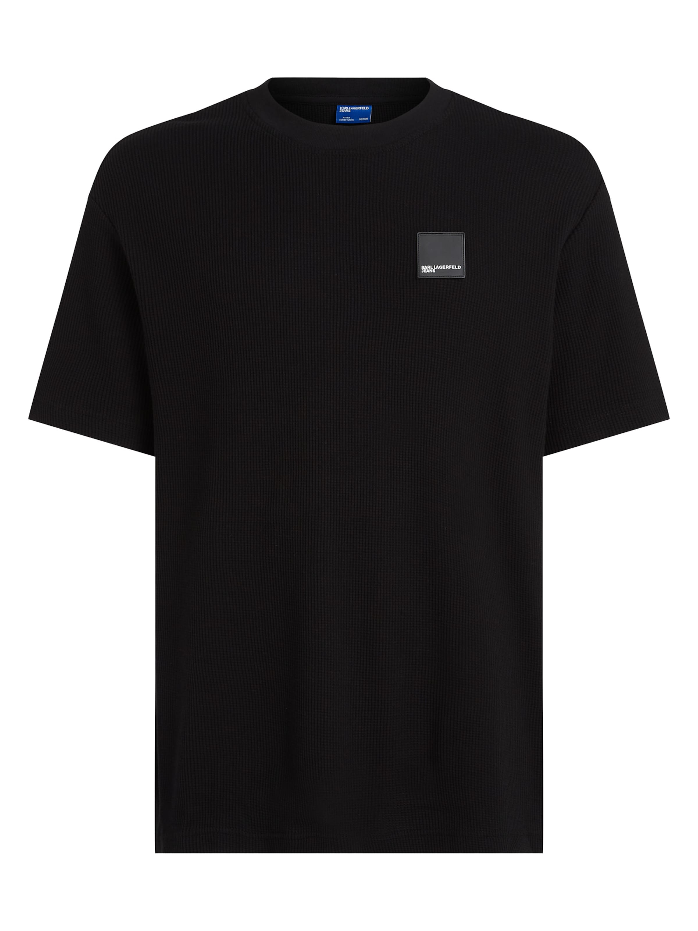 KARL LAGERFELD JEANS Koszulka w kolorze czarny: przód
