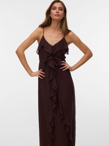VERO MODA Zomerjurk 'VMCarol' in Bruin