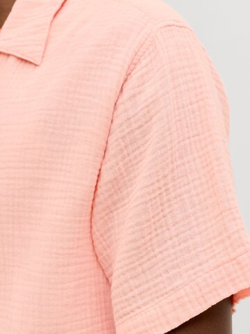 JACK & JONES - Ajuste regular Camisa 'JORNantucket' en rosa