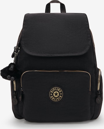 juoda KIPLING Kuprinė 'CITY': priekis