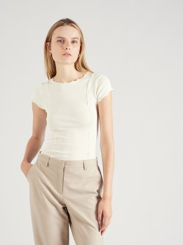 rosemunde - Camiseta en beige: frente