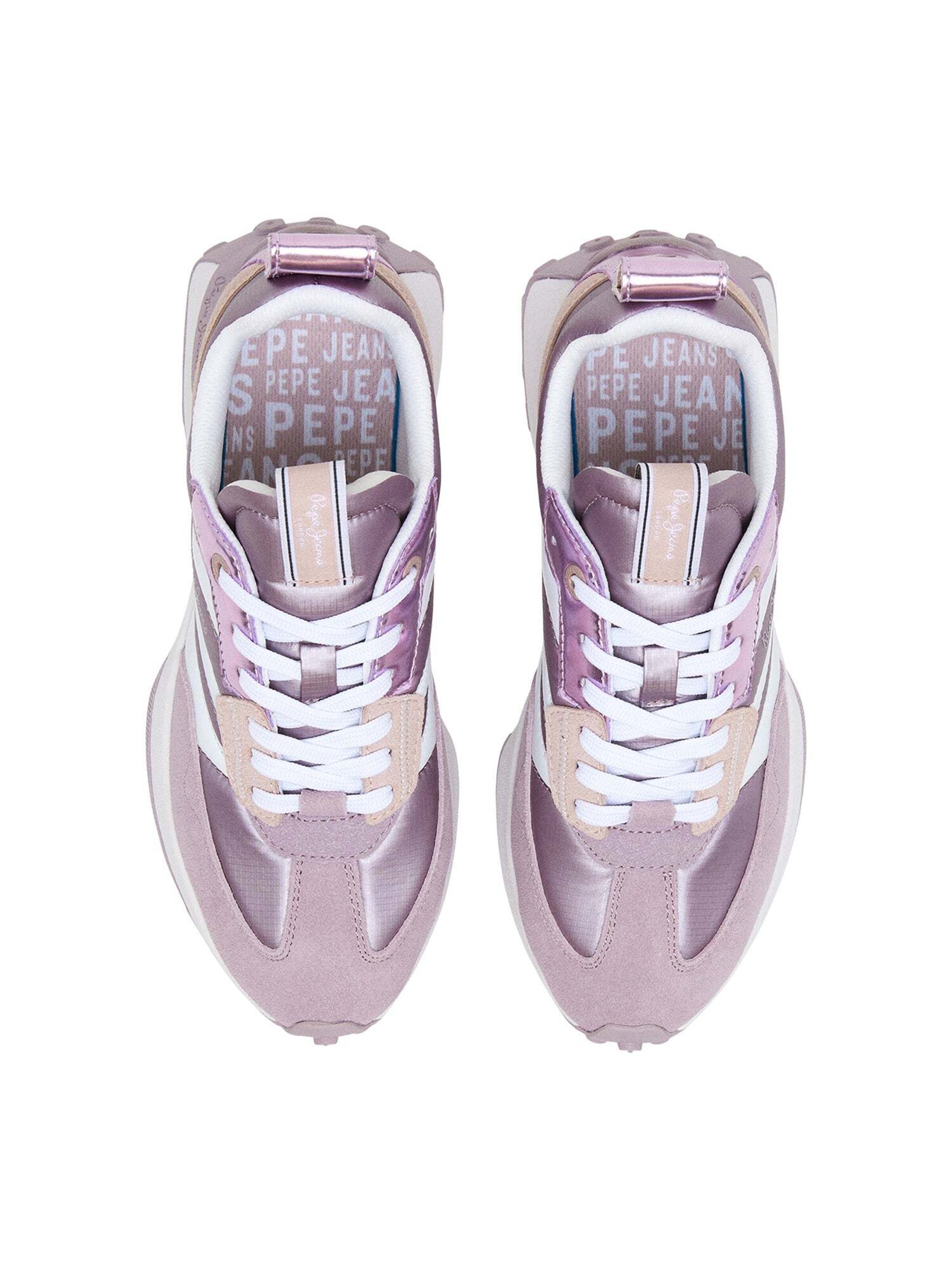 Pepe Jeans Sneaker 'Lucky Sigh' in Lila