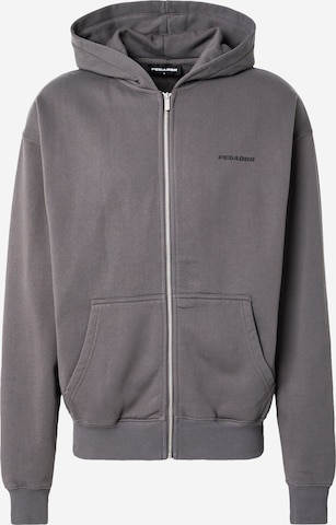 Pegador Tepláková bunda 'Colne' - Sivá: predná strana