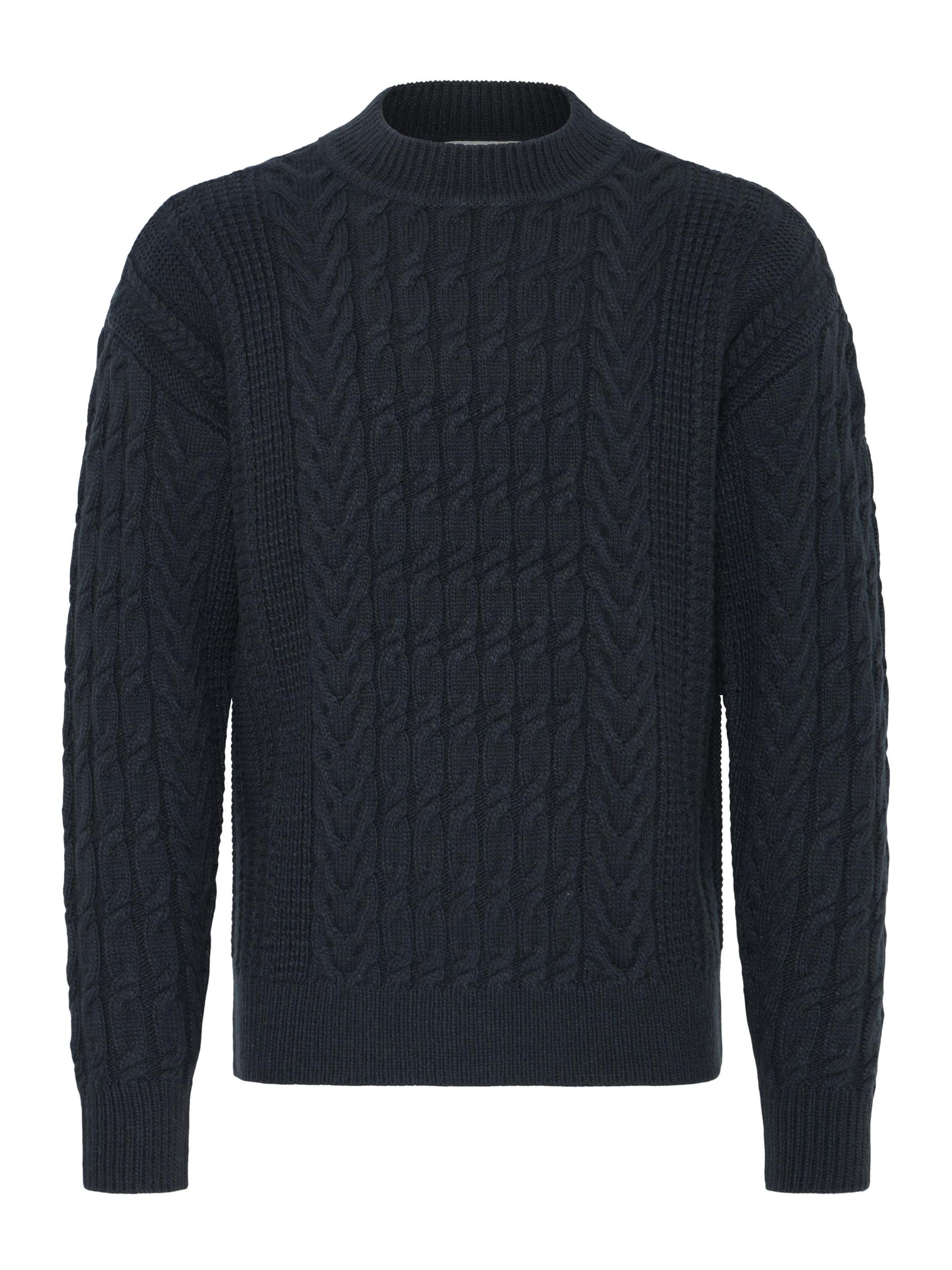 Casual Friday - Pullover ' CFMILLOW ' em azul: frente