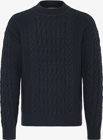 Casual Friday Strickpullover ' CFMILLOW ' in Blau: Vorderseite