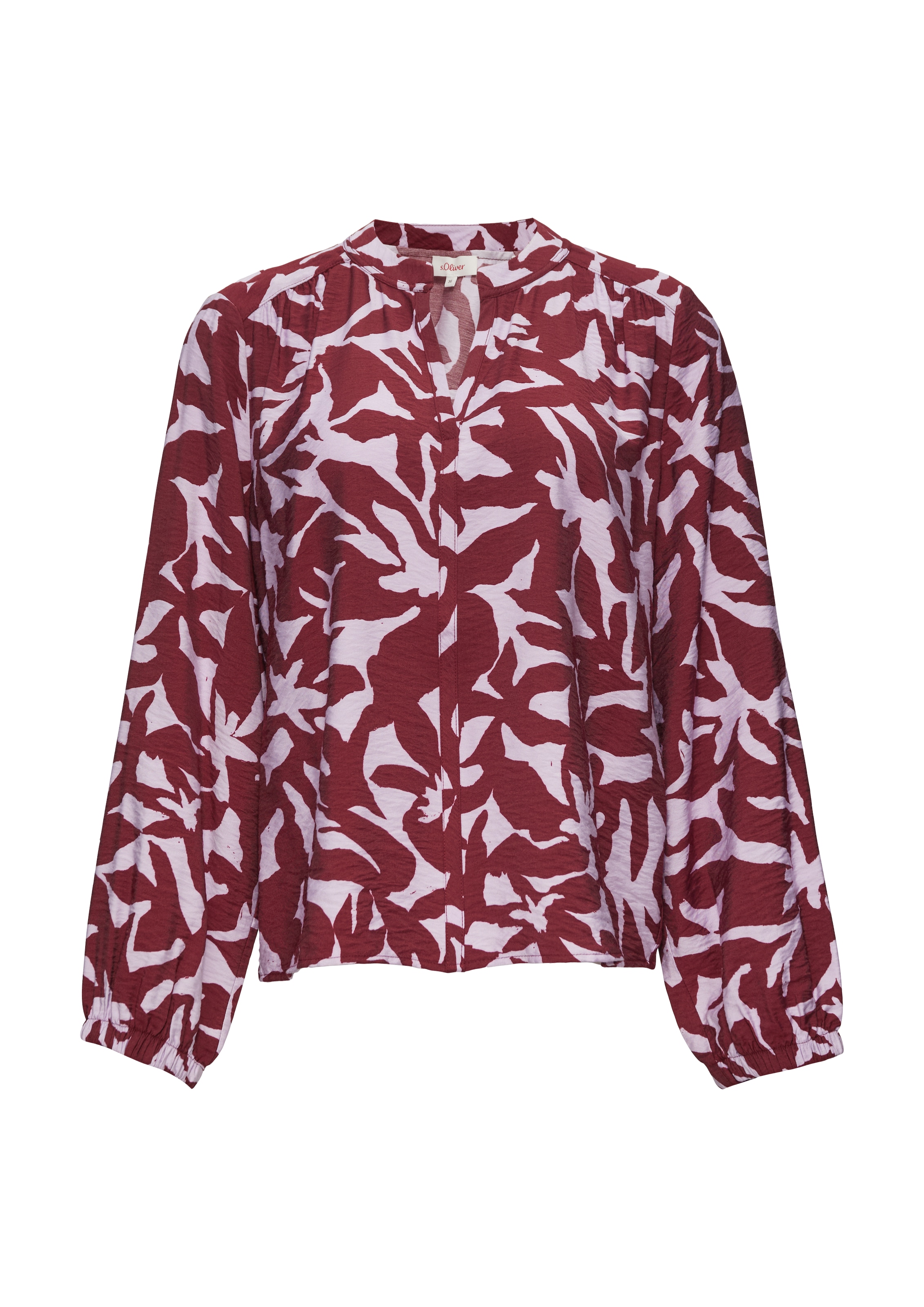 s.Oliver Bluse in Lila: Vorderseite