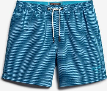 Superdry Badeshorts in Blau: predná strana