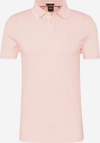 T-Shirt 'Passertip' BOSS Orange en rose : devant