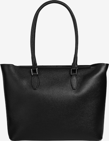 Cabas Cluty en noir : devant