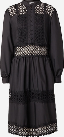 SISTERS POINTKošulja haljina 'NEVE-DR' - crna boja: prednji dio