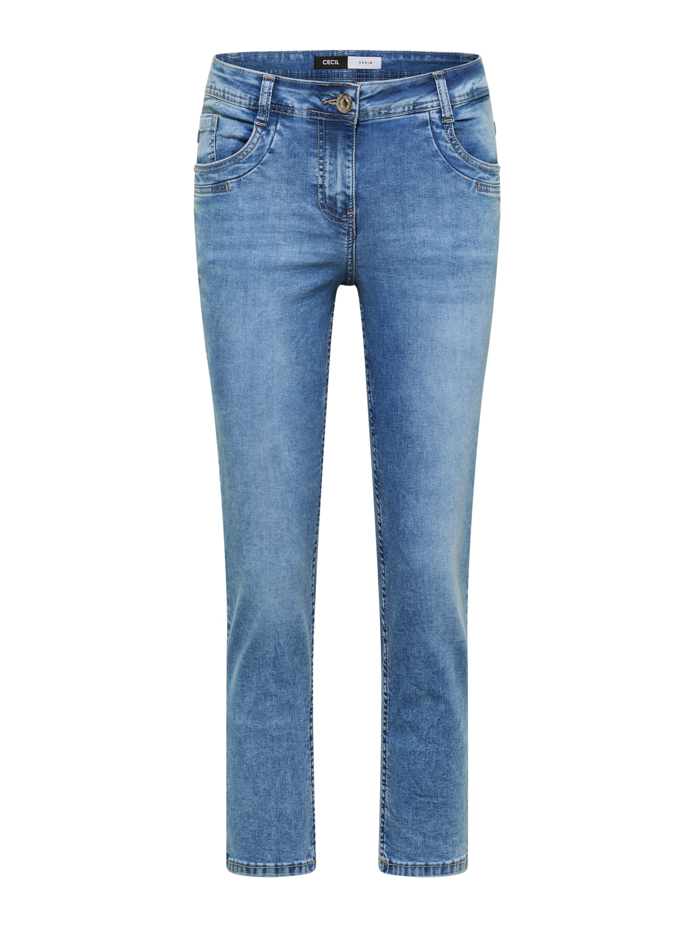 CECIL Slim fit Jeans 'Scarlett' in Blue: front