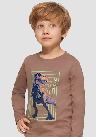 s.Oliver Shirt in Bruin