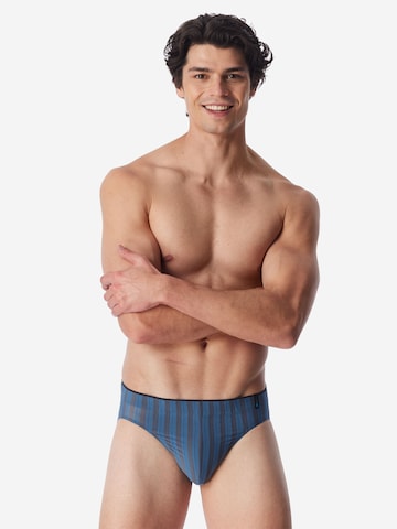 SCHIESSER Minislip ' Long Life Soft ' in Blau