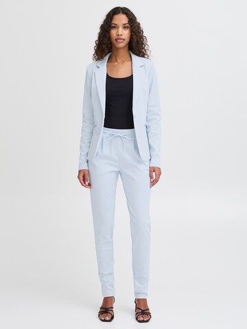 ICHI Tapered Pants 'KATE' in Blue