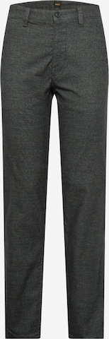 BOSS Regular Chino Pants 'Schino' in Black: front