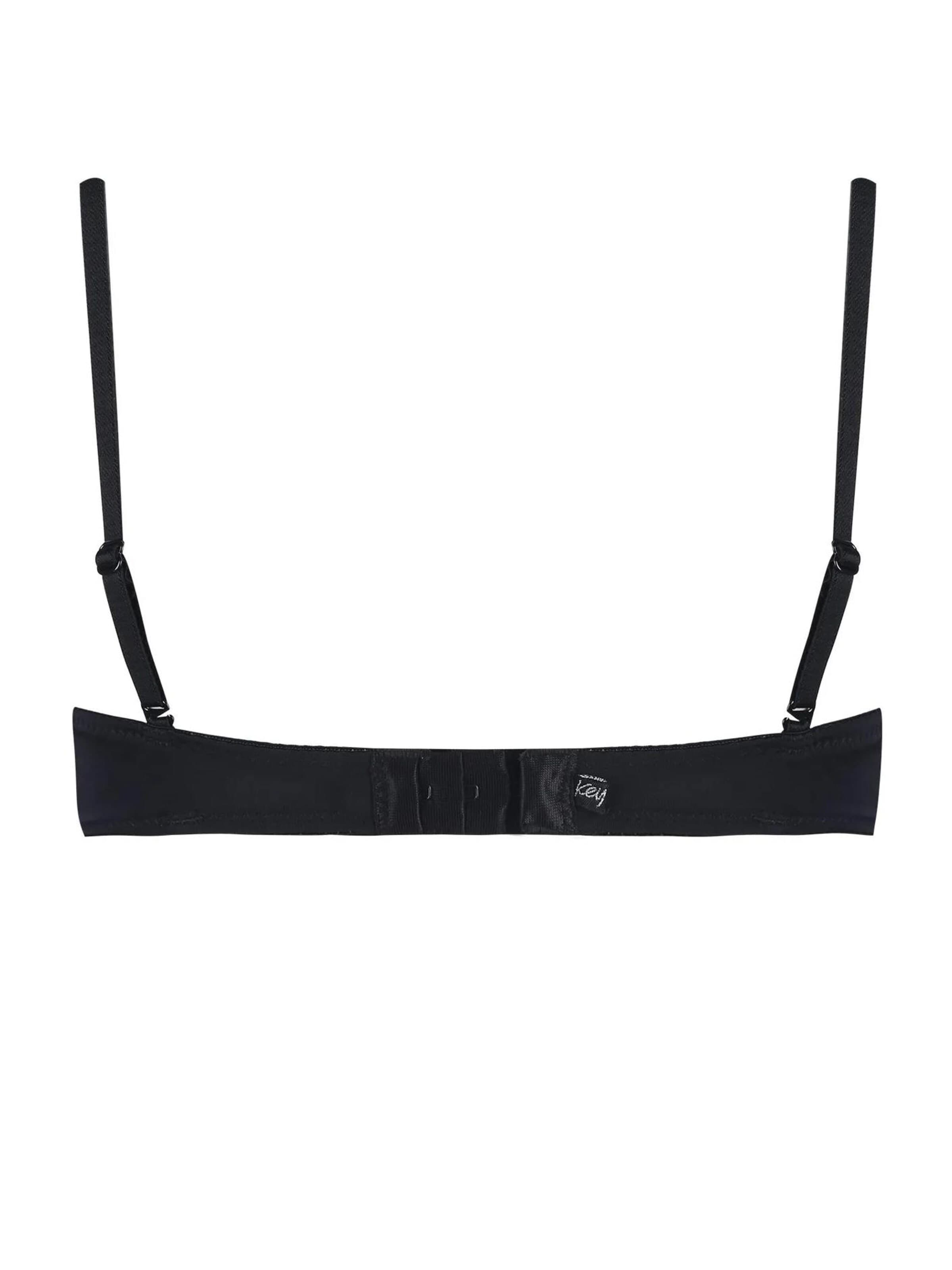 Key T-shirt Bra 'Biustonosz TBC 122' in Black
