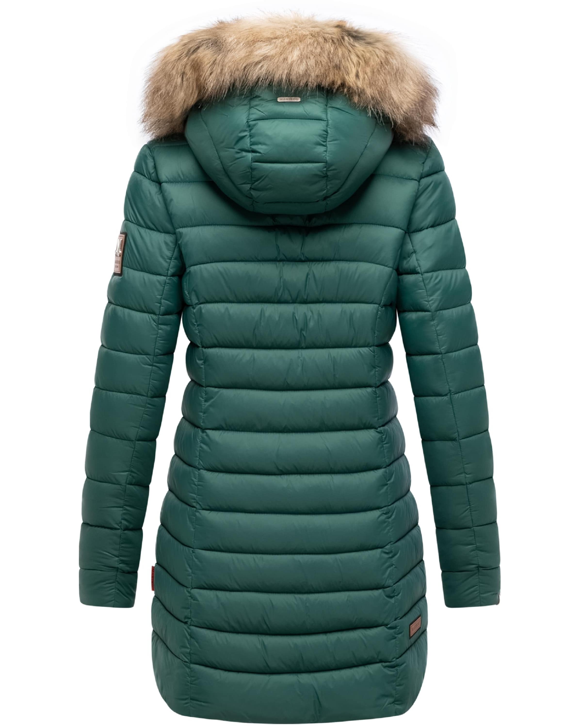 žalia MARIKOO Žieminis paltas 'Rose'