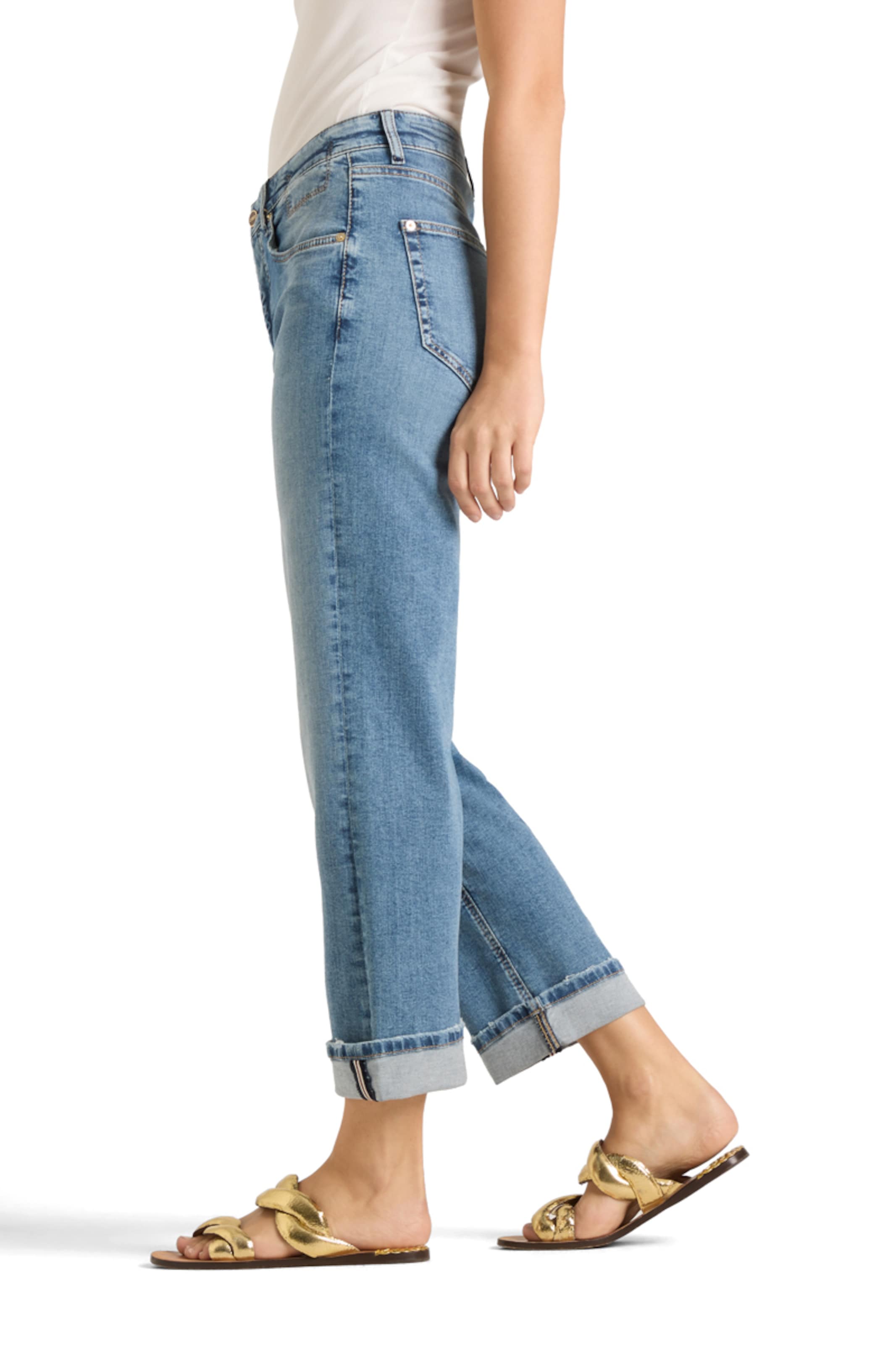 Cambio Loosefit Jeans ' Gaia ' in Blau