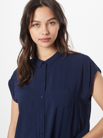 UNITED COLORS OF BENETTON Bluse in Blau