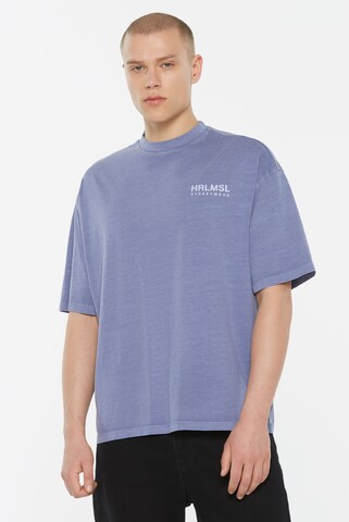Harlem Soul JO-HN T-Shirt Oversized printed in Lila: Vorderseite