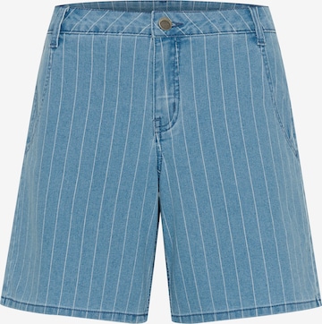 mėlyna CULTURE Standartinis Kelnės 'CU Renny': priekis