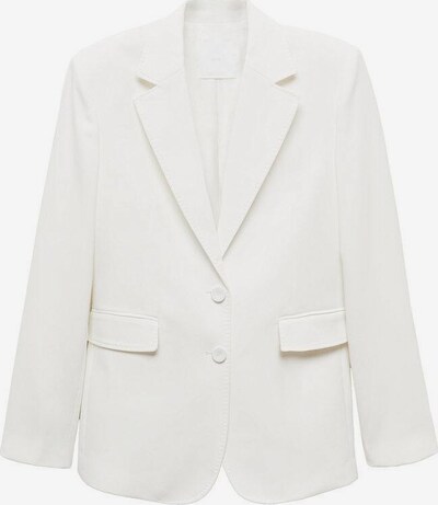 MANGO Blazer 'Iguana' in White, Item view