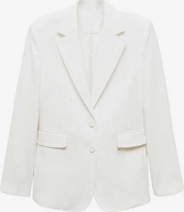 Blazer 'Iguana' MANGO en blanc : devant