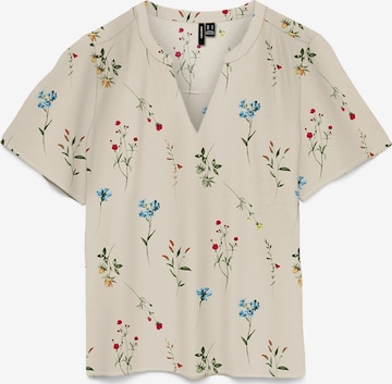 VERO MODA Shirt in Beige: front