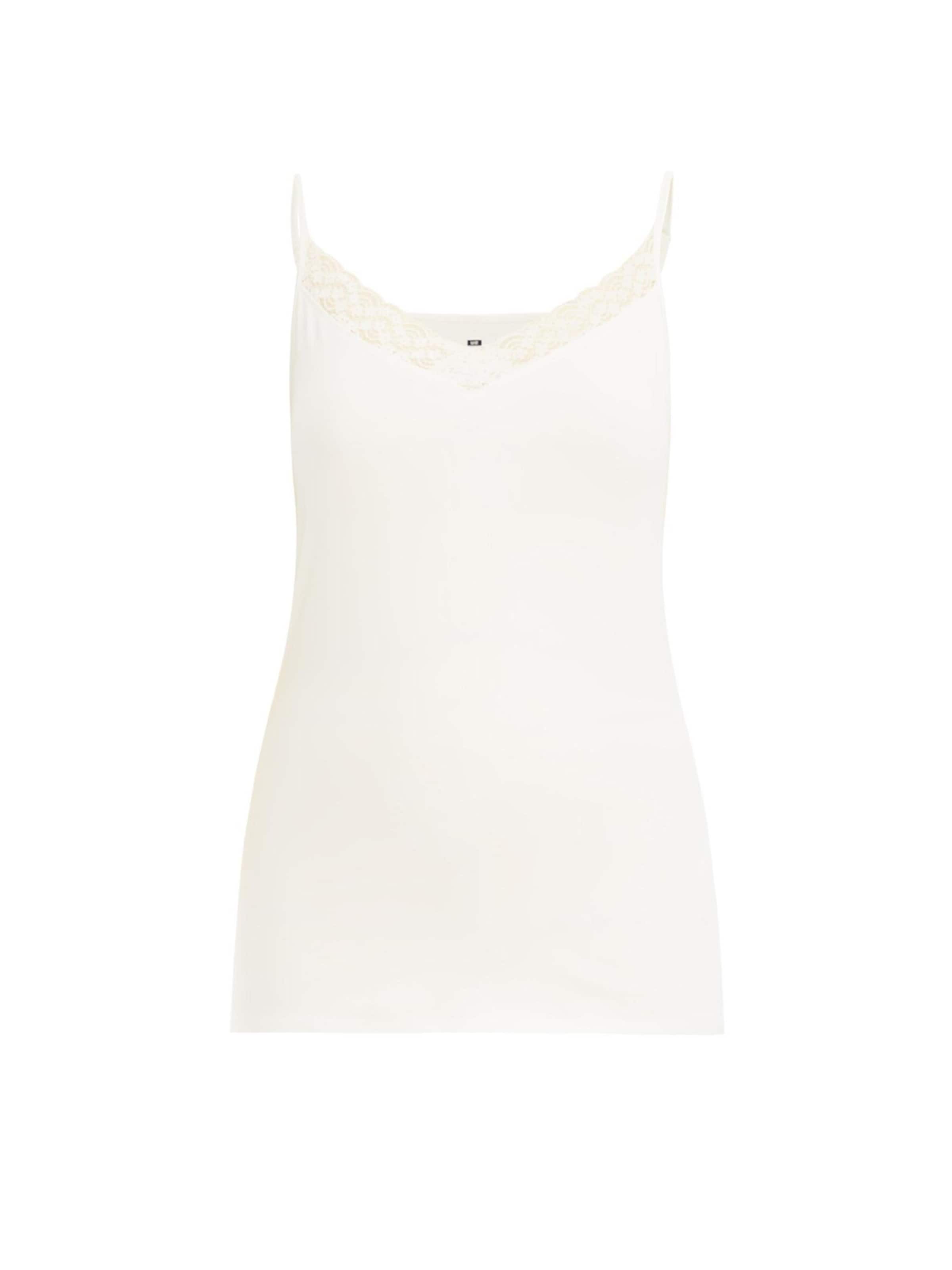 WE Fashion Τοπ σε offwhite, Άποψη προϊόντος