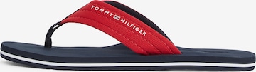 TOMMY HILFIGER Tådelare 'NYC' i röd: framsida