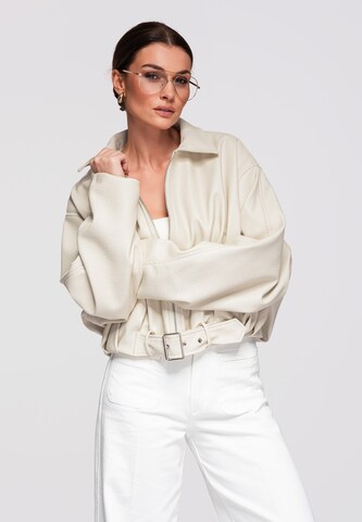 Veste mi-saison Ombre en beige