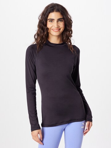 PUMA Base Layer in Schwarz: predná strana