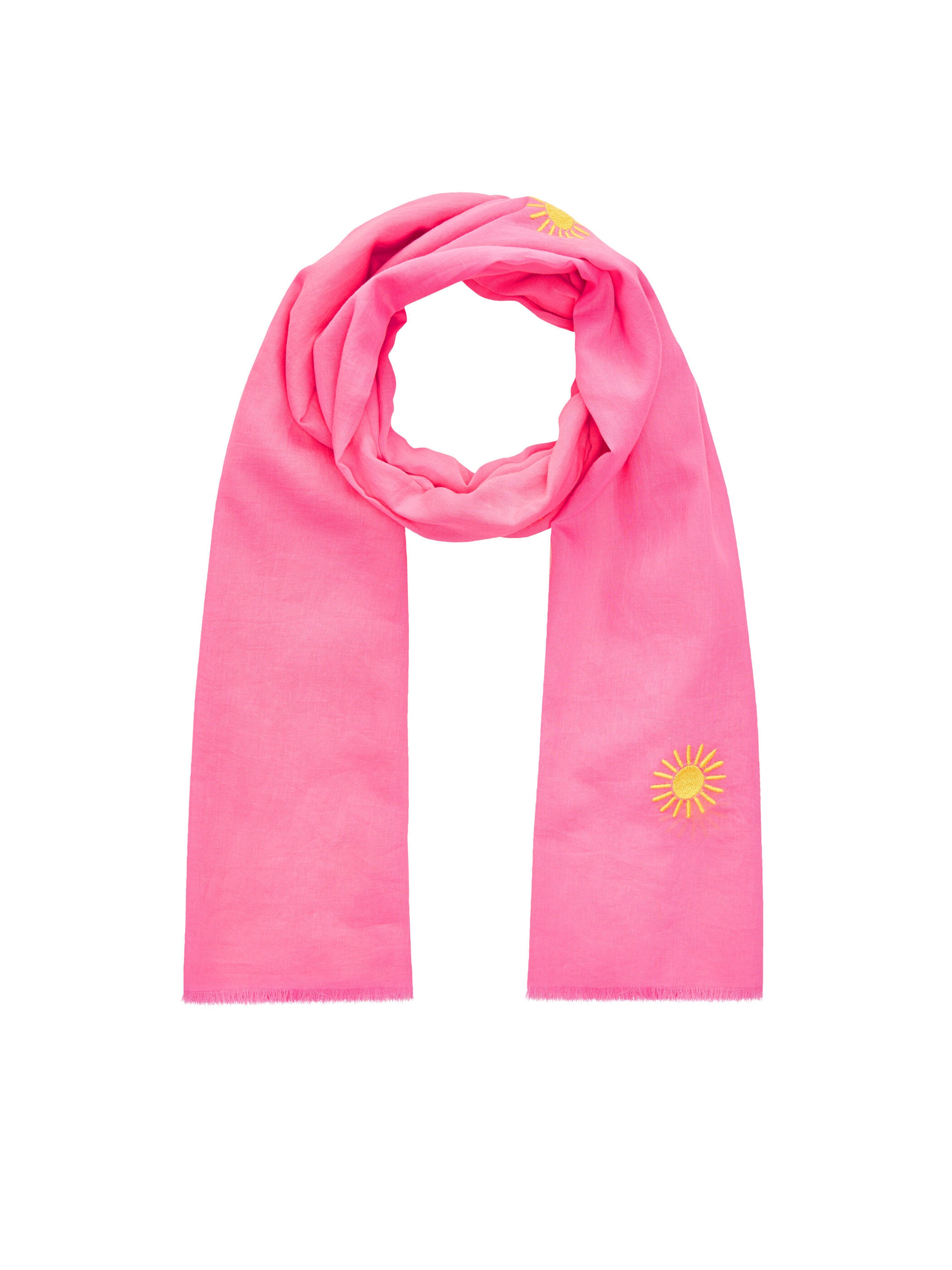 Écharpe CODELLO en rose : devant