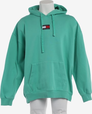 Tommy Jeans Sweatshirt / Sweatjacke L in Grün: Vorderseite