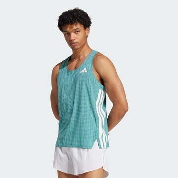 ADIDAS PERFORMANCE Funktionsshirt 'Adizero' in Grün: Vorderseite